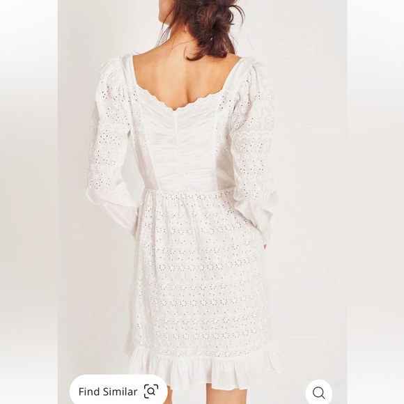 NEW LOVESHACKFANCY preslina dress in true white - Picture 3 of 14
